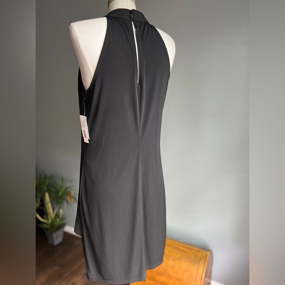 NWT Laundry by design Black Paneled Stretch Dress Size 12 - Picture 4 of 8